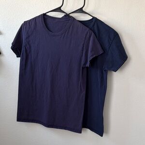 Men's Navy and Dark Blue T-Shirts